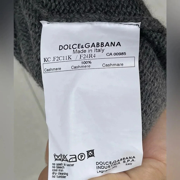 Dolce and Gabbana cashmere preppy aesthetic knitted cardigan 44/8 - Picture 16 of 16
